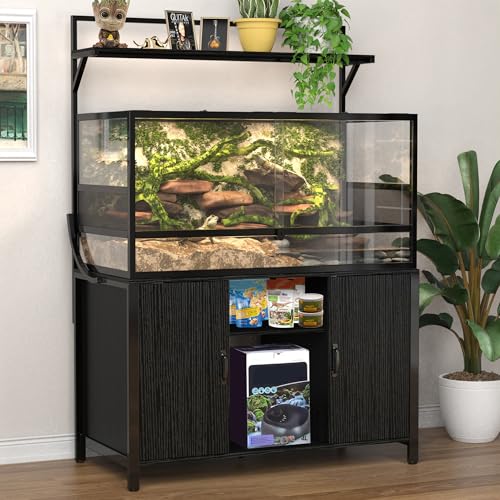 48"x24" Reptile Tank Stand (Black / 48" x 24")
