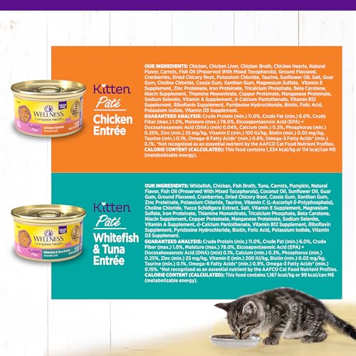 Complete Health Pate Variety Pack Kitten Canned Wet Cat Food (3 Ounce (Pack of 12))
