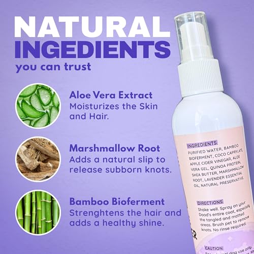 Dog Detangler Spray (8 fluid ounces)