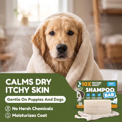 Deshedding Dog Shampoo Bar (Protective Formula)