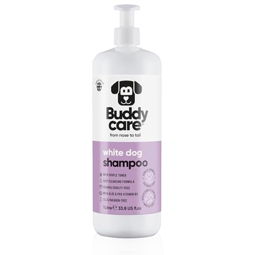 White Dog Shampoo by Buddycare (33.8oz)