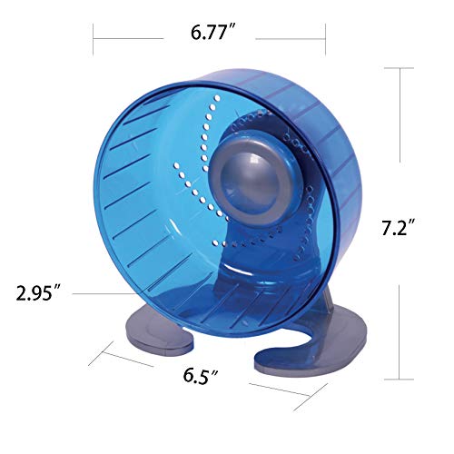 Hamster Exercise Wheel (6.7 Inch / Blue)
