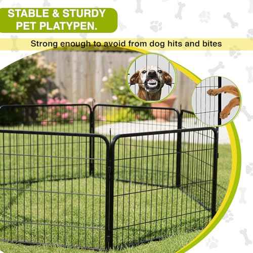 Dog Playpen 24" (8 panels-without door)