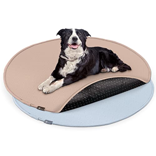 Round Washable Pee Pads for Dogs (48" (2 pack))