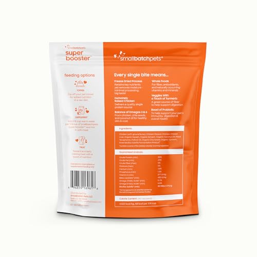 Freeze Dried Dog Treat or Topper with Probiotics (7 Ounce (Pack of 1))