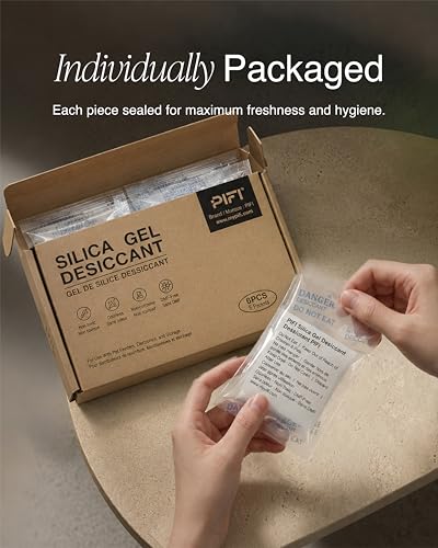 Pet Food Desiccant Bag for Automatic Cat Dog Feeder (6 Packs-Desiccant Bag)