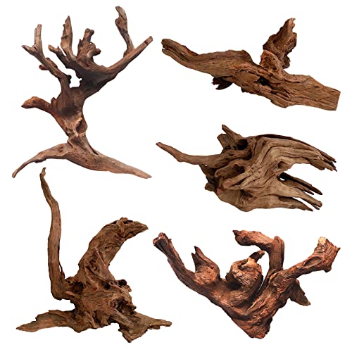 5 Pcs Driftwood Branches 5.5"