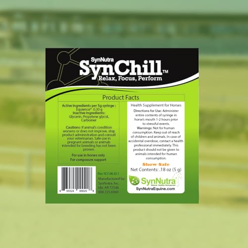 SynChill Horse Calming Supplement Gel (5-Pack)