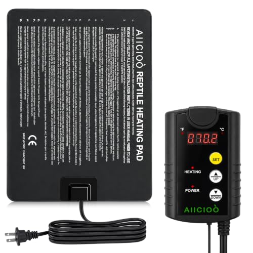 Under Tank Heater Thermostat (8" X 12"(16W) with Thermostat)