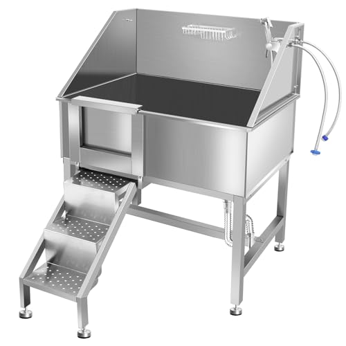 38" Dog Washing Station (L-RAMP)