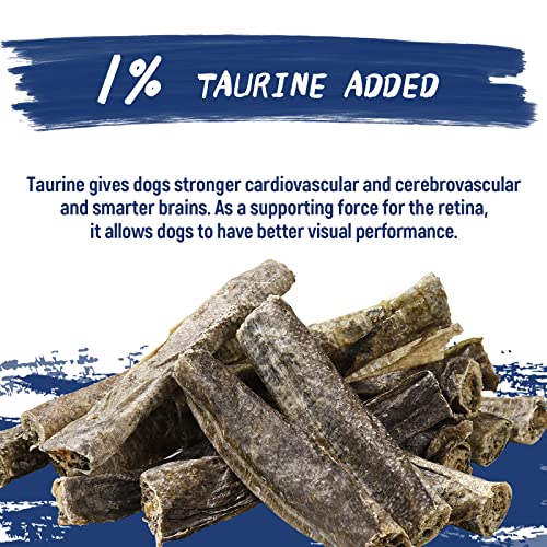 Dog Treats Cod Skins Dog Treat with Taurine (8 Ounce (Pack of 1))