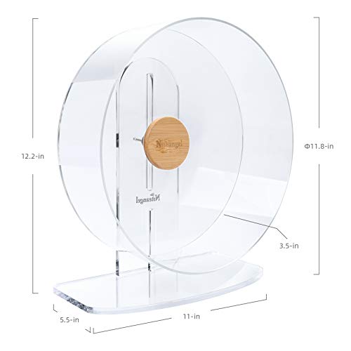 Silent Hamster Exercise Wheel (Large - Wider Version)