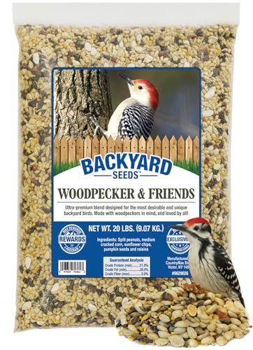 20LB Backyard Seeds Woodpecker No (Woodpecker / 20 Pound (Pack of 1))