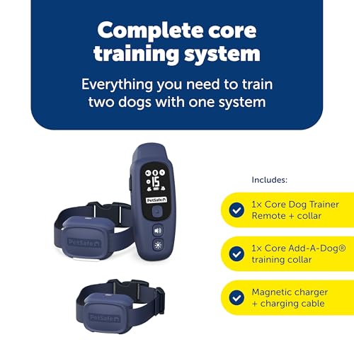 Core Dog Trainer with Remote and Add (2-Dog Trainer)