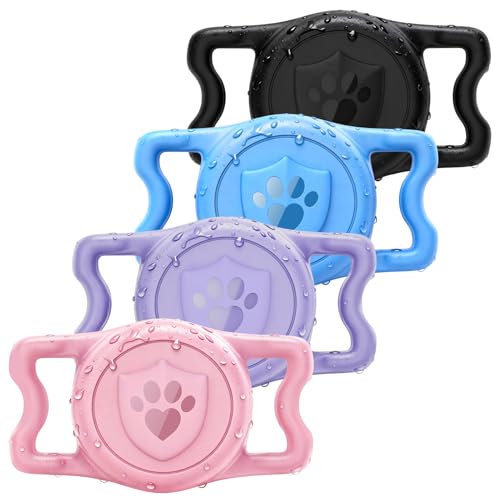 IP68 Waterproof AirTag Holder for Dog Collar (BKBLPKPP)