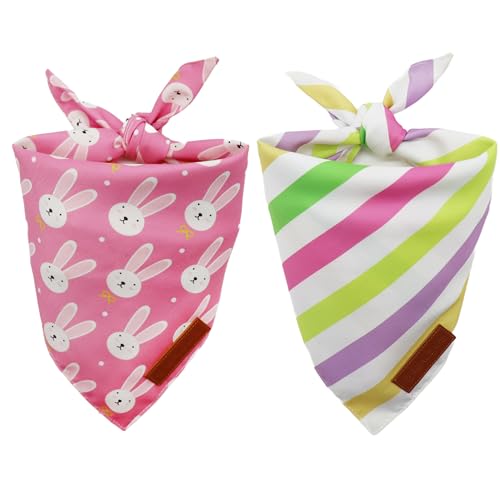 Easter Dog Bandanas 2 Pack (Easter / Small)