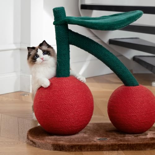 Cat Scratching Post (Large Cherry Cat Tree)