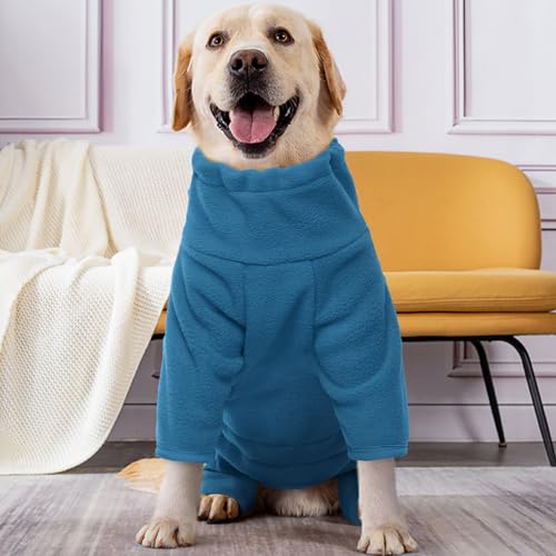 Dog Long Sleeve Pajamas (4XL / Turquoise)