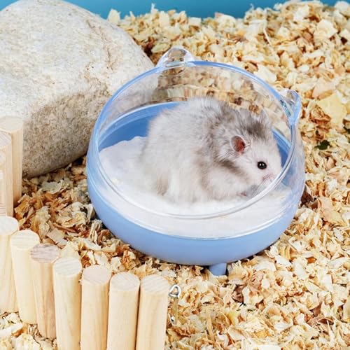 Hamster Sand Bath Container (bathtub-pink)