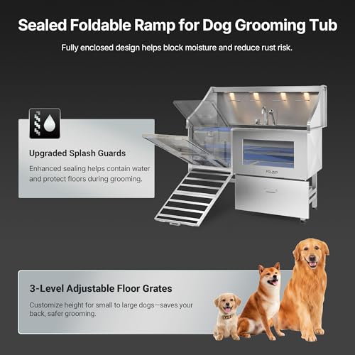 LED Dog Washing Station (61")