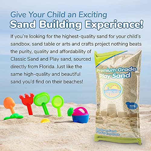 Classic Sand and Play Sand for Sandbox (40 lb)