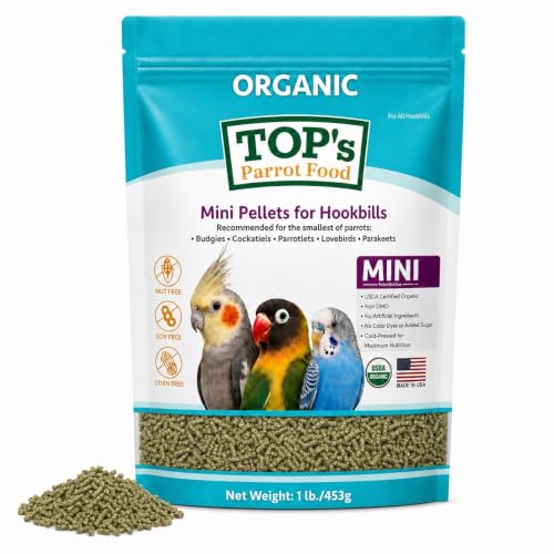 TOP's Mini Parrot Pellets 1 lb (Mini Pellets / 1 Pound (Pack of 1))