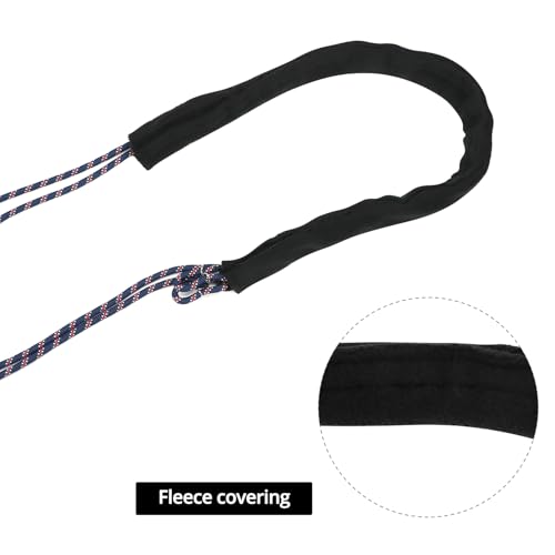 Adjustable Horse Training and Lunging Aid with Rear Fleece Cover