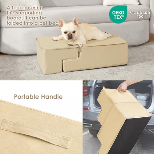 Dog Stairs for Bed 18" H (Graige / Standard 15" x 24" x 18")