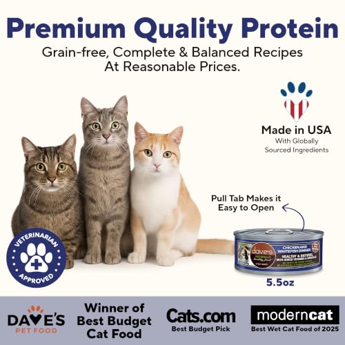 Grain Free Wet Cat Food (5.5 Ounce (Pack of 24))