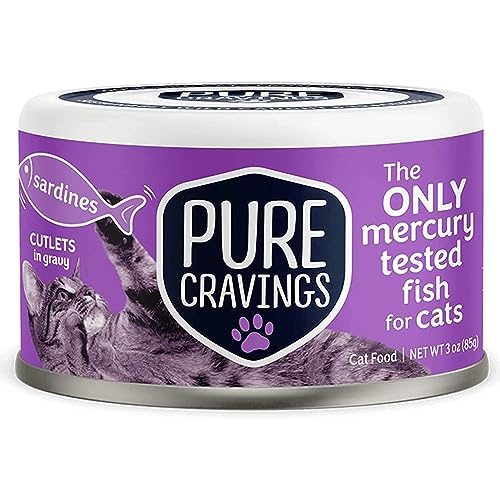 Wet Cat Food Canned Sardines Cutlets in Gravy