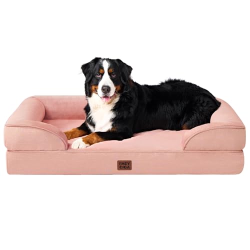 Orthopedic XXL Dog Bed (Dusty Pink / 52.0"l X 41.0"w X 8.0"th)