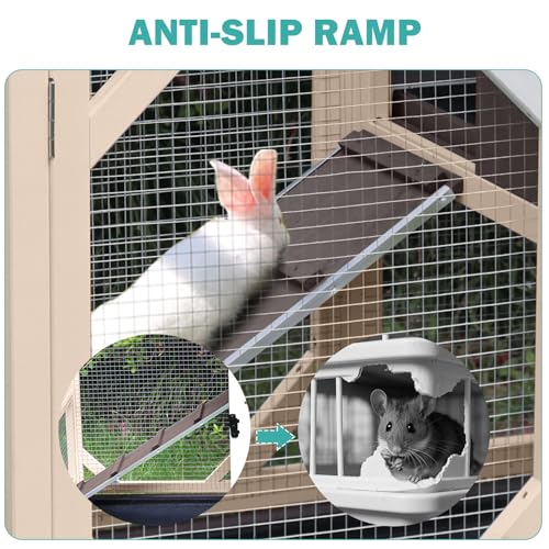 Rabbit Hutch Indoor for 2