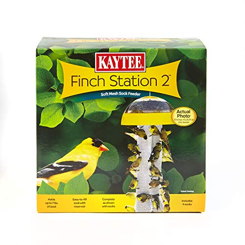 Wild Bird Finch Station 2 Soft Mesh Sock Feeder (2 Count (Pack of 1))