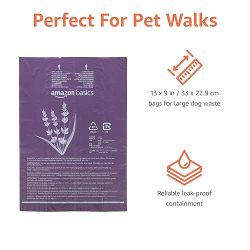 Premium Dog Poop Bags (Purple / 600 Bags)