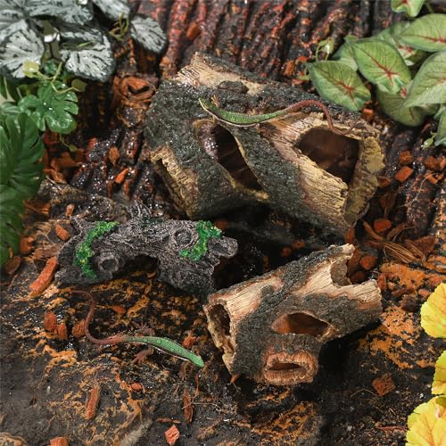 Aquarium Wood Fish Tank Decorations (6.3"*2.0"*8.9")