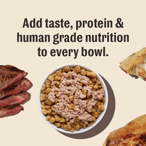 Human Grade Grain Free Meal Booster (5.5 Ounce (Pack of 12))