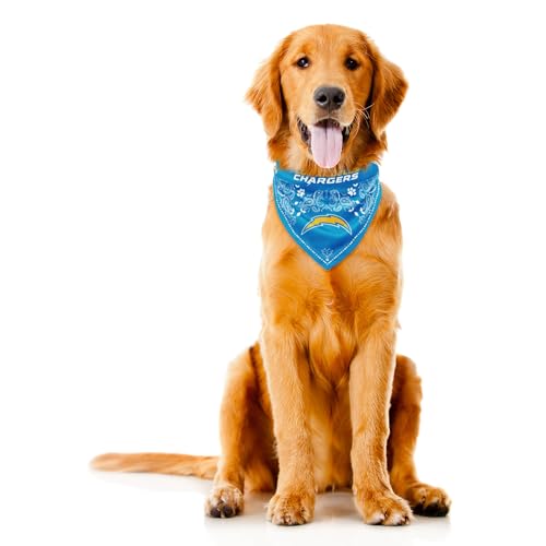 NFL Los Angeles Chargers Pet Bandana (Los Angeles Chargers / Medium)
