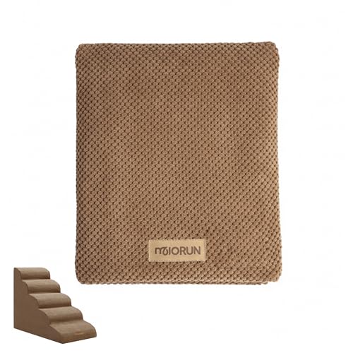 Dog Stairs Replacement Cover for 5 (Dark Coffee / Cover 24.5"H)