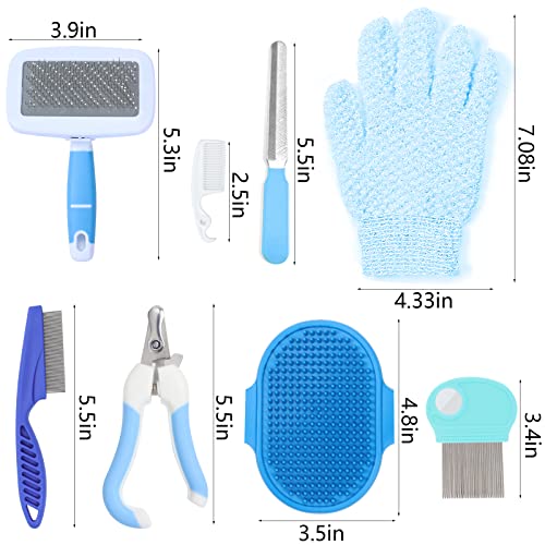 Small Animal Grooming Set (Blue)