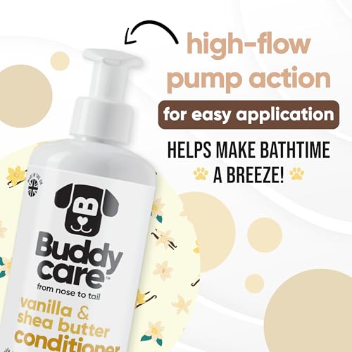 Vanilla & Shea Butter Dog Conditioner (16.9 Fl Oz (Pack of 1))