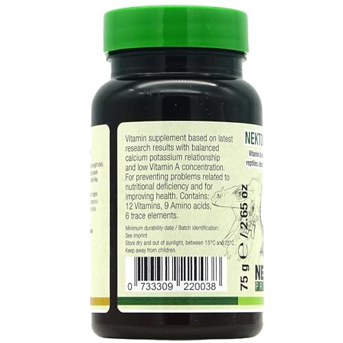 Multi Rep Vitamins and Minerals for All Reptiles 75g (2.65 Ounce (Pack of 1))