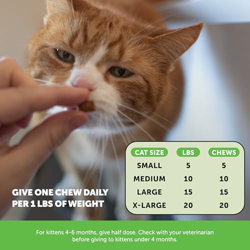 Vet Backed Cat Hairball Remedy Chews (90-Day Supply)