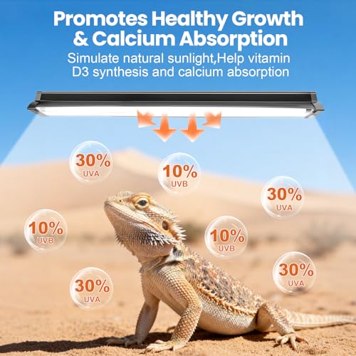 T5 HO UVB Reptile Light Kit (22-Inch 24W)
