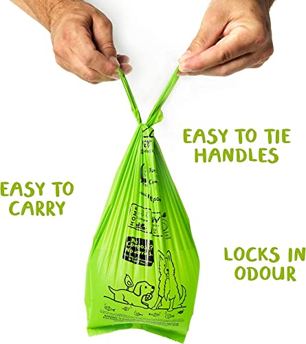 Home Compostable Dog Poop Bags Extra (240 Count (Pack of 1))