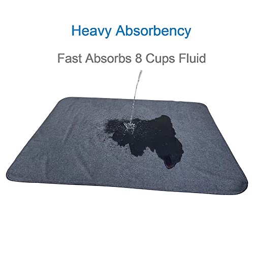 Non Slip Dog Pee Pad 65"x48" Washable (65x48 Inch（Pack of 1))