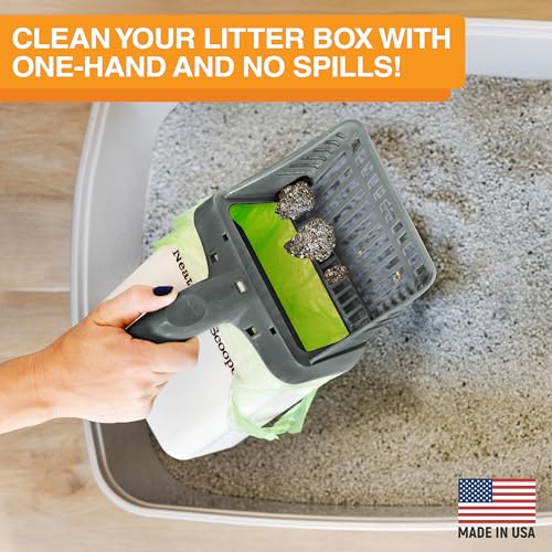 Neater Scooper Standard Cat Litter Scoop (Gray / Standard - 195 Bags)