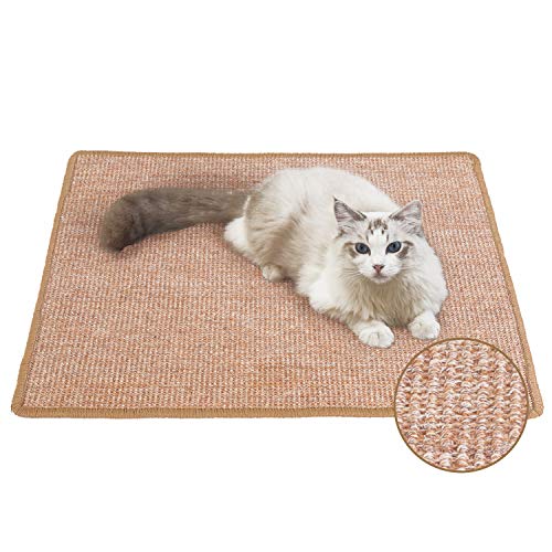 Cat Scratcher Mat (Brown-23.6 x 31.5 Inch)