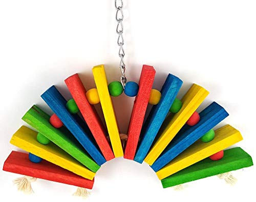 Bird Parrot Parakeet Toys (A-6.7 x 7.5inch)