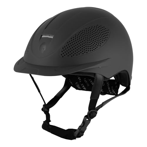 Skylar Horse Riding Helmet Equestrian Women (Black / X-Small-Small)