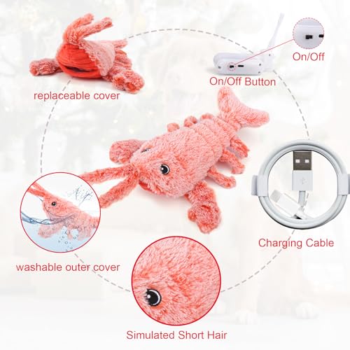 Interactive Lobster Dog Toy (Lobster)